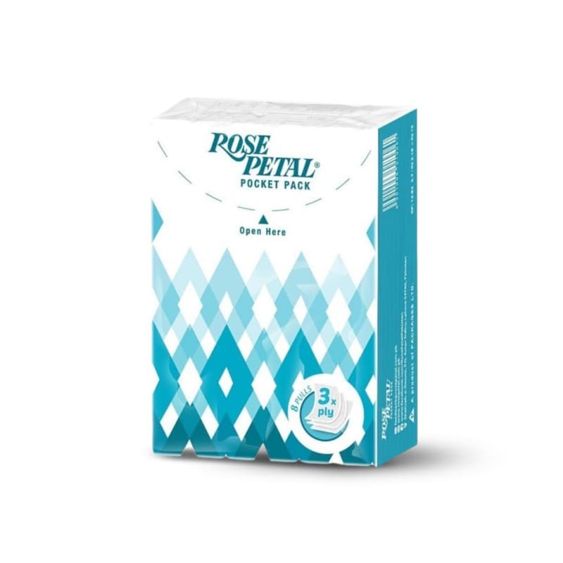 Rose Petal Pocket Pack White