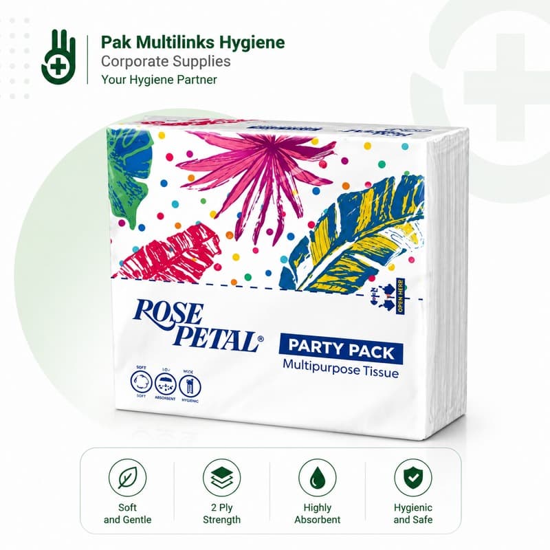 Rose Petal Party Pack Multipurpose Tissue