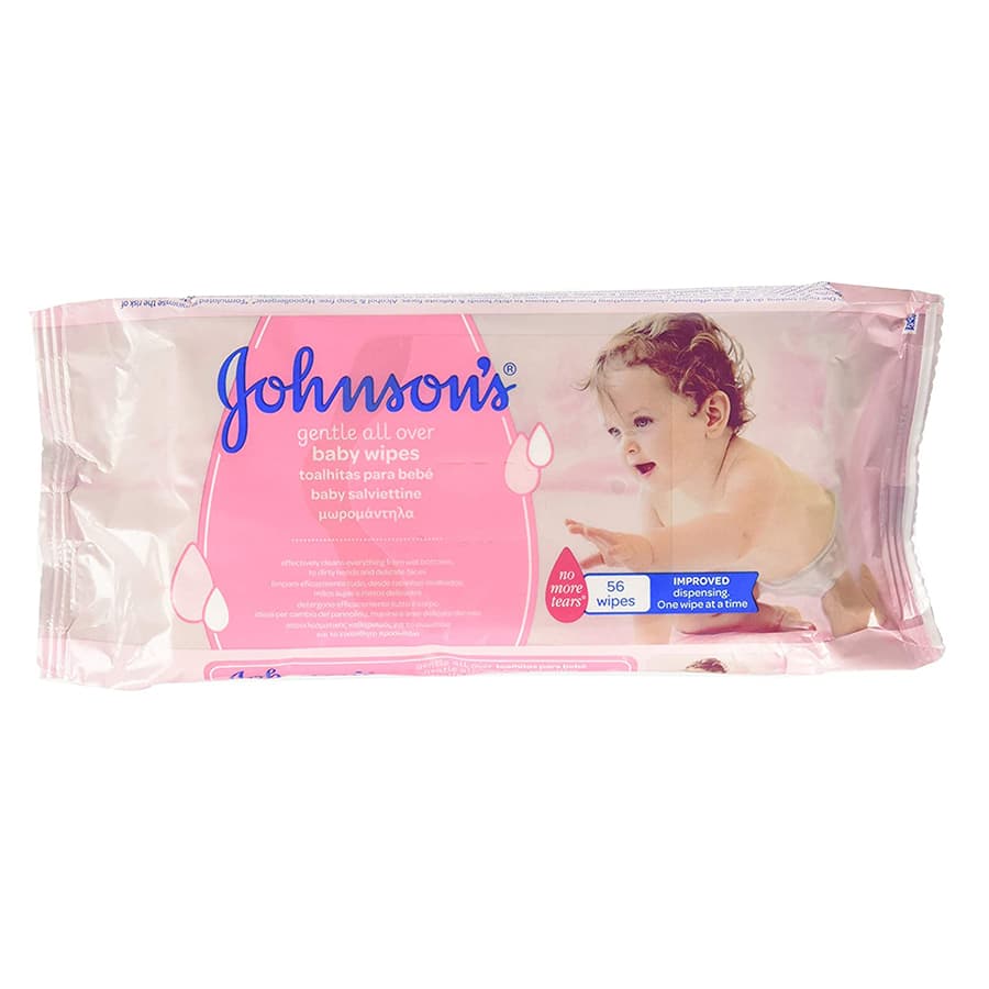 Johnson's Baby Wipes 72 Pack