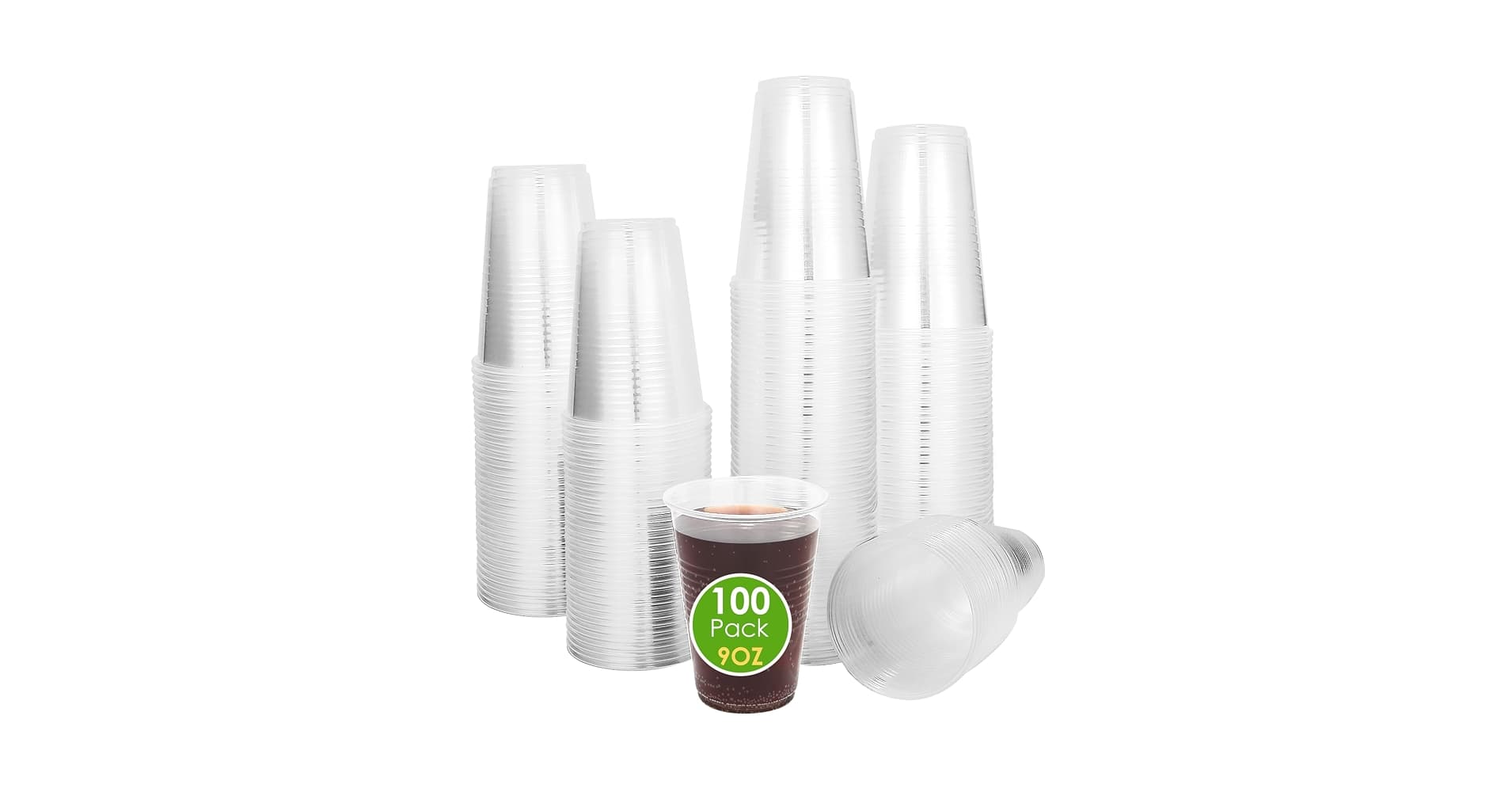 Plastic Cups 100 Pack