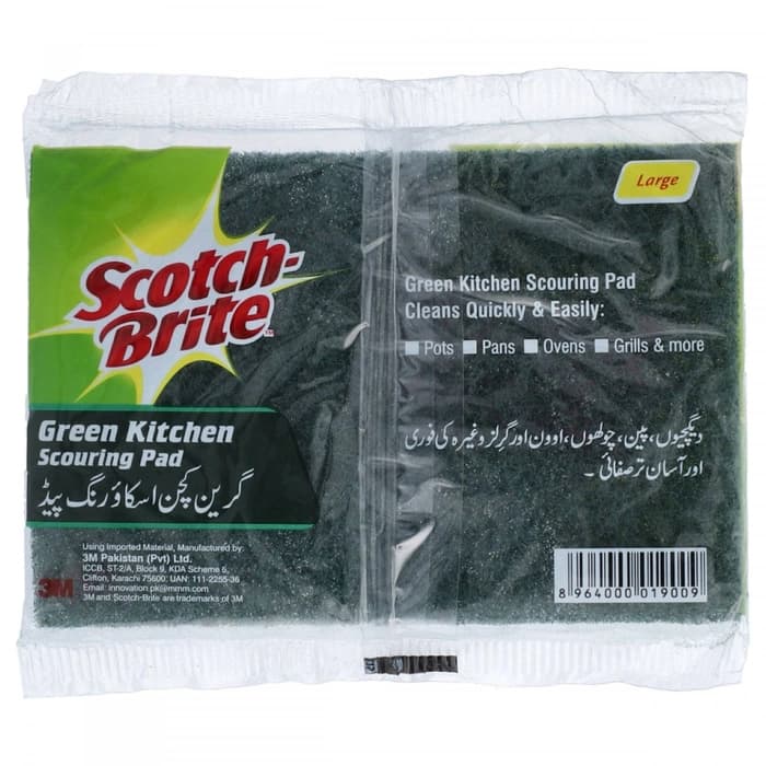 Scotch-Brite Green Scouring Pads 10 Pack