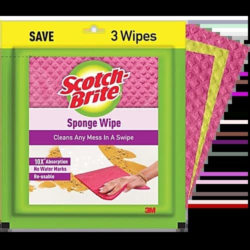 Sponge Wipes 5 Pack