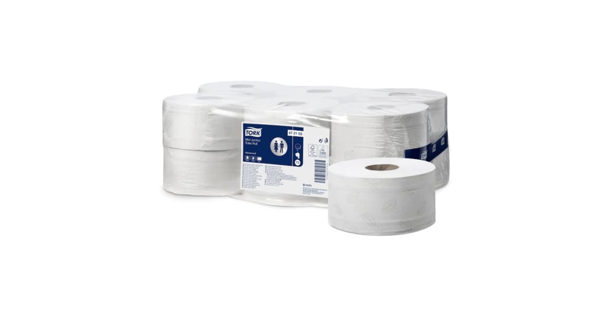 Toilet Roll Jumbo 12 Pack