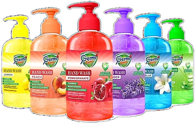 GERMI CURE Hand Wash Liquid 500ml 6-Different Fragrences – buy online in Pakistan at best wholesale price | Pak Multilinks