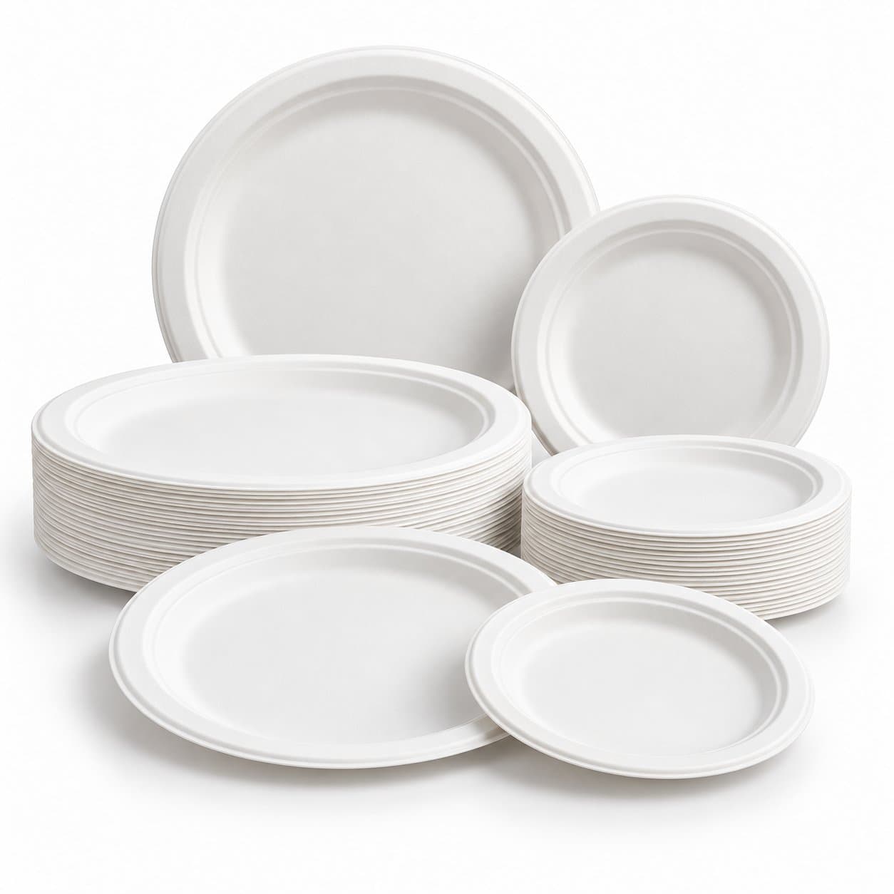 Disposable Paper Plates – buy online in Pakistan, bulk event pack