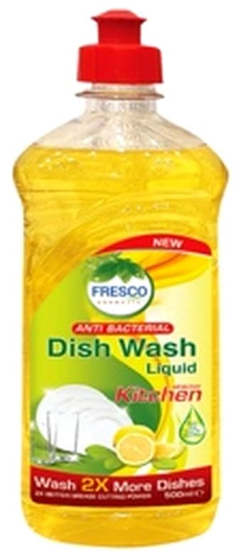 FRESCO Antibacterial Dish Wash Liquid 500ml Fragrance: Lemon – buy online in Pakistan at best wholesale price | Pak Multilinks
