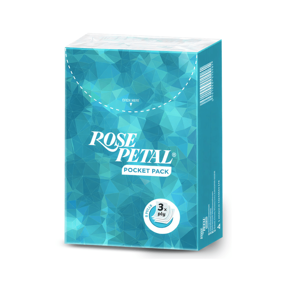 Rose Petal Pocket Pack Teal tissues – buy online in Pakistan, best price