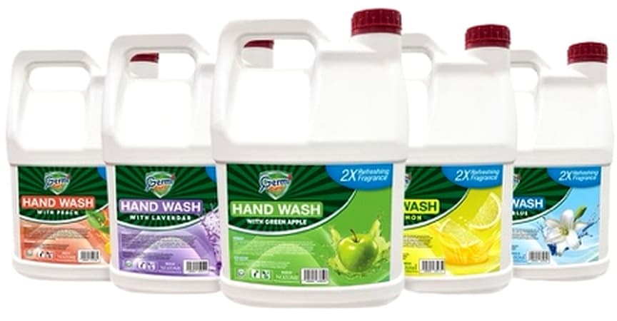 GERMI CURE Hand Wash Liquid 5-Liter Can 5-Different Fragrances 04/Can per Carton – buy online in Pakistan at best wholesale price | Pak Multilinks