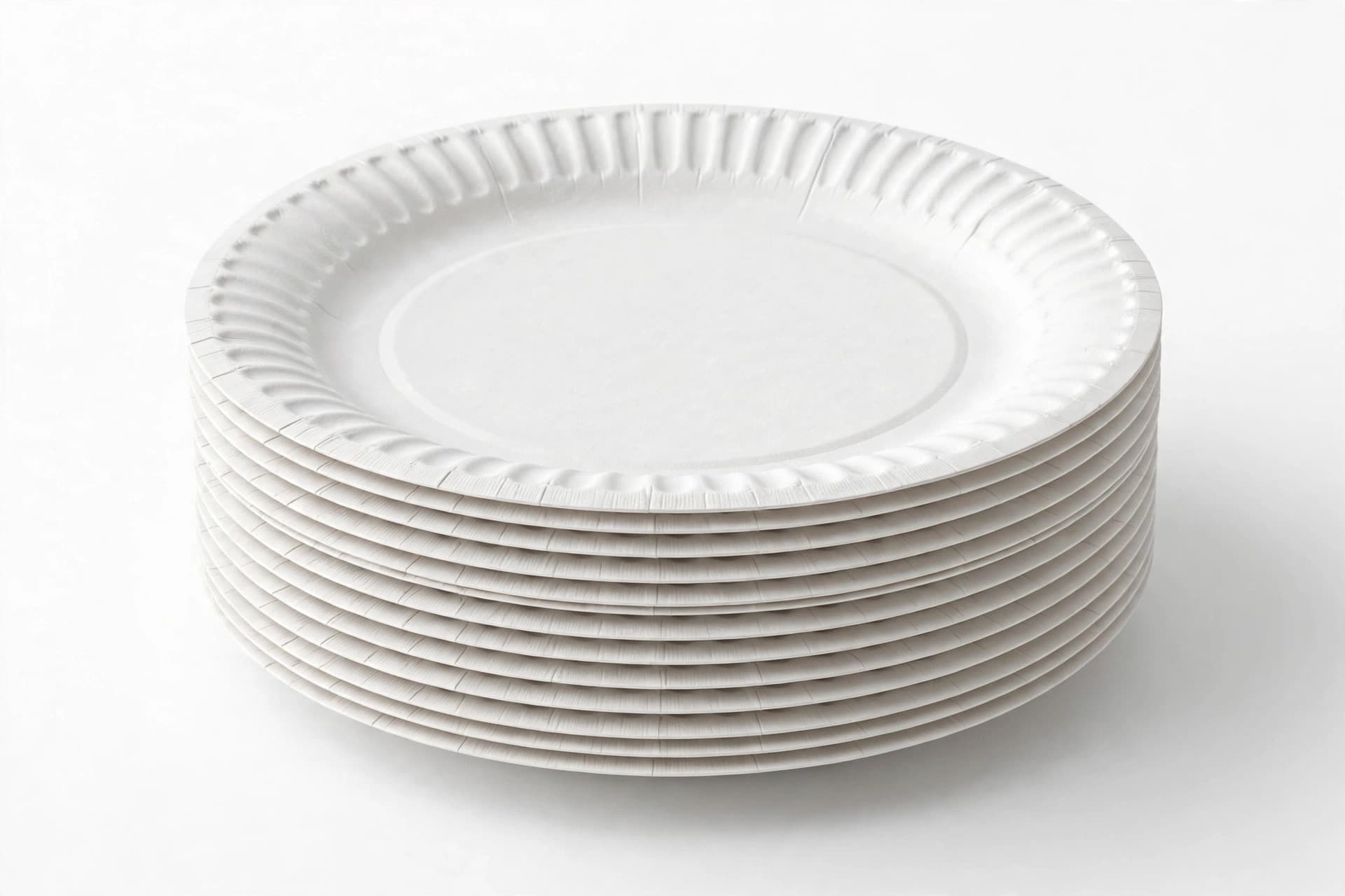 Disposable Paper Plates Fluted – buy online in Pakistan, wholesale price