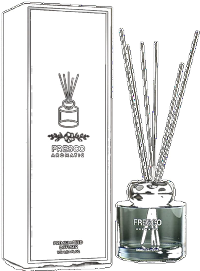 FRESCO Perfume Diffuser Reeds 100ml Fresh Air Sticks 06-Different Fragrances – buy online in Pakistan at best wholesale price | Pak Multilinks