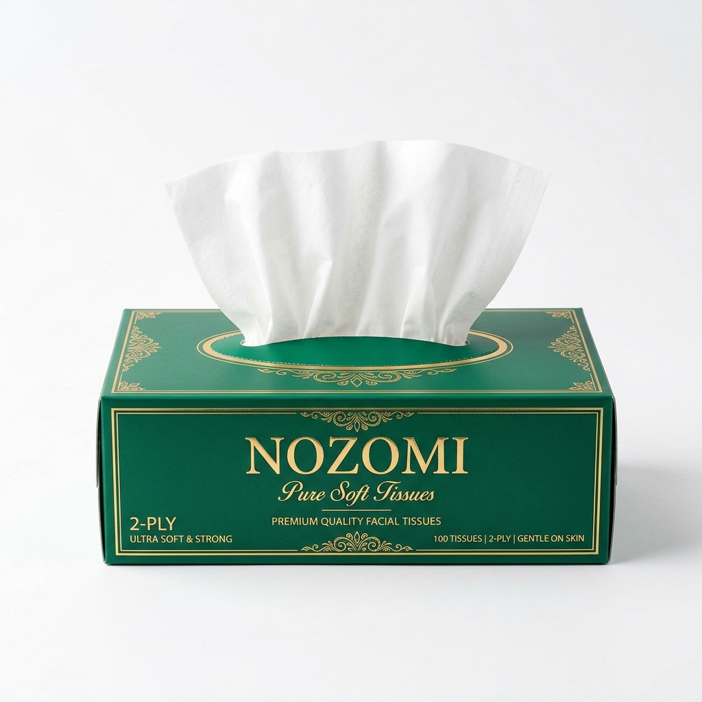 Nozomi Pop-Up Tissues (100 Sheets x 2 Ply)
