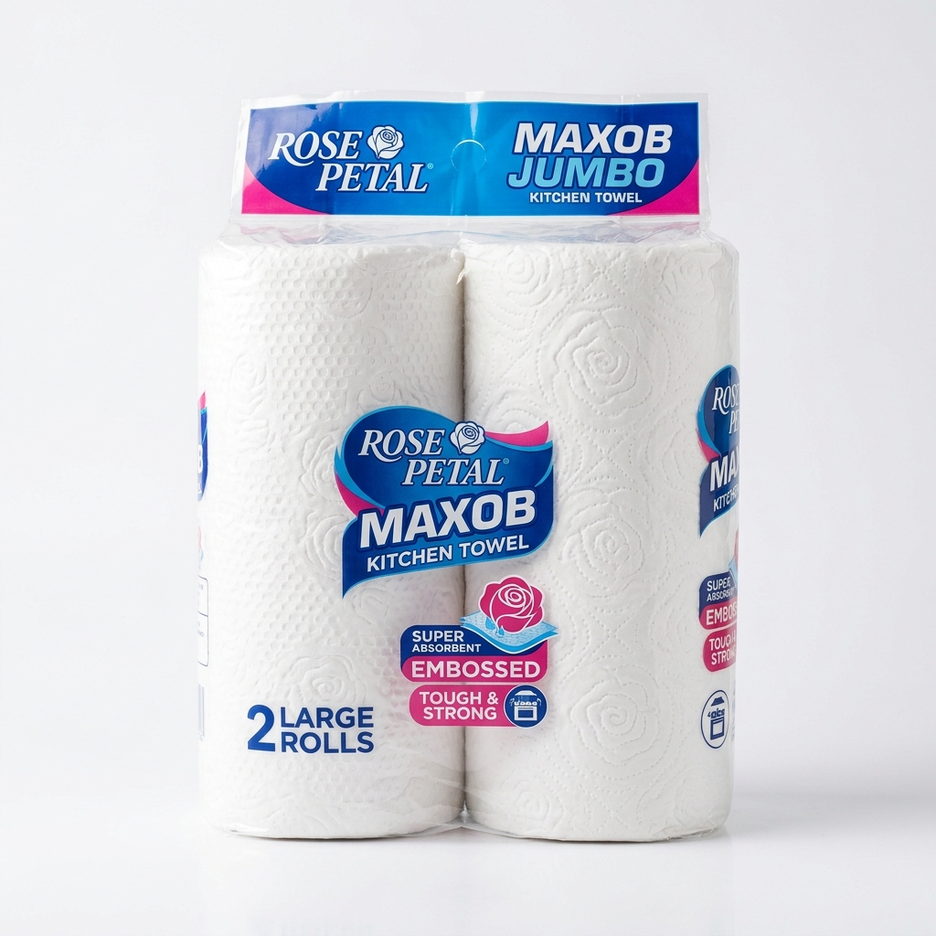 Nozomi Jumbo Kitchen Towel (2 Large Rolls)